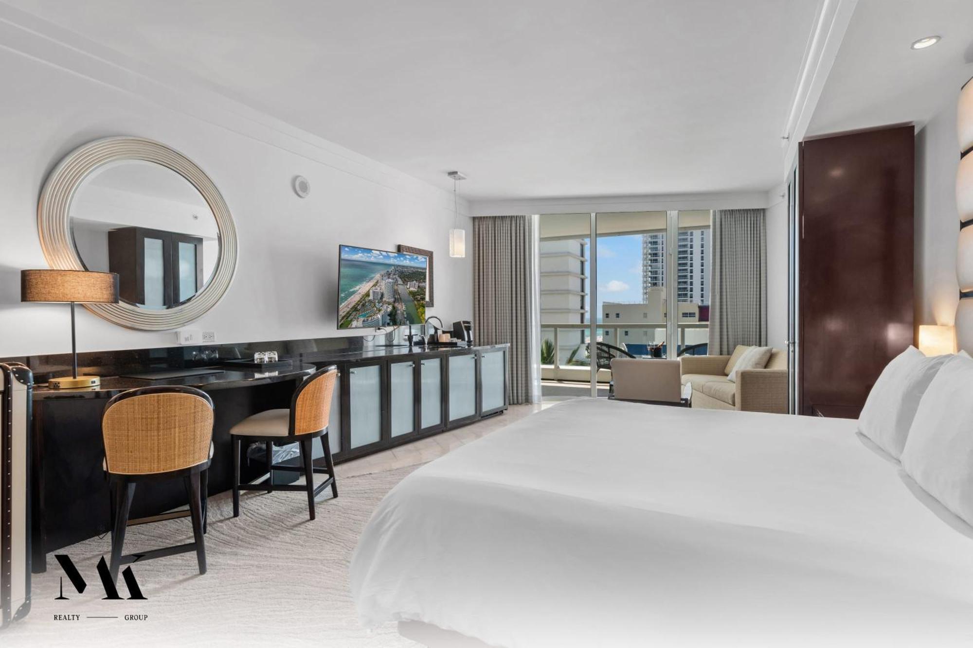 Fontainebleau Resort Balcony W Ocean And City View Miami Beach Exterior photo